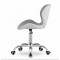 Офісне крісло Leobert Avola сіро-біле