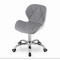 Офісне крісло Leobert Avola сіро-біле