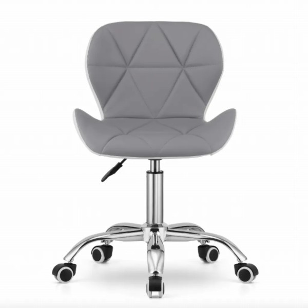 Офісне крісло Leobert Avola сіро-біле