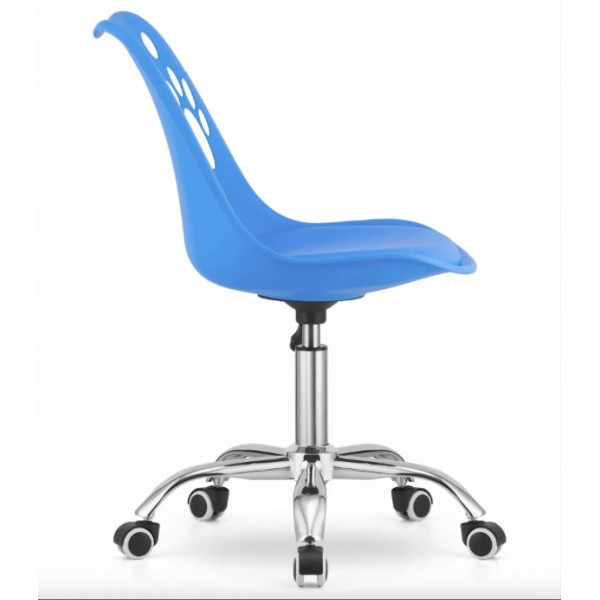 Офісне крісло Leobert Print синє