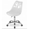 Офісне крісло Leobert Print біле
