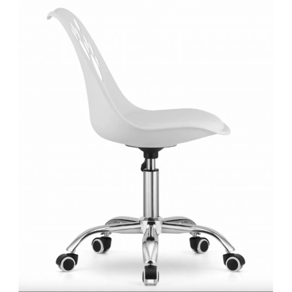 Офісне крісло Leobert Print біле