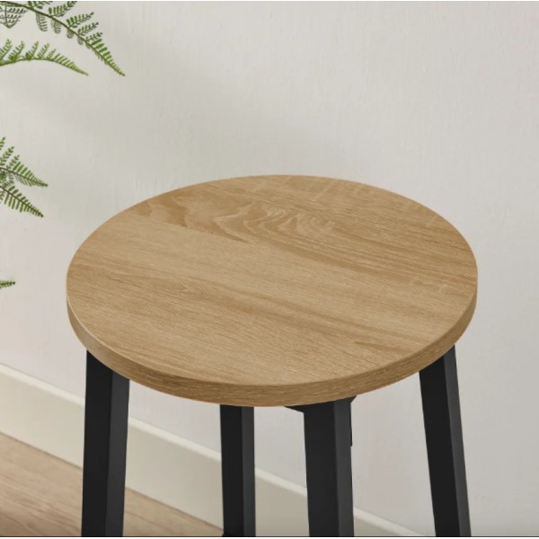 Барний стілець Leobert Halmar 2 штуки в стилі Loft натуральний