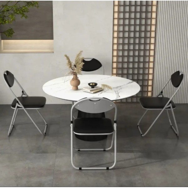 Комплект стільців складаних Costway Moro з переносною ручкою 4 штуки