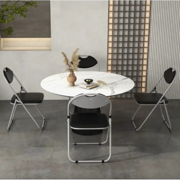 Комплект стільців складаних Costway Moro з переносною ручкою 4 штуки