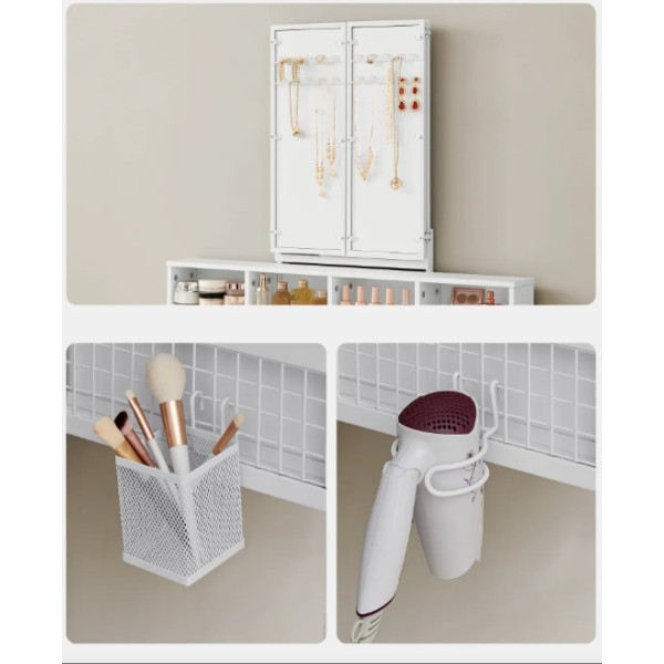 Туалетний столик Leobert Vicco трюмо з пуфом білий