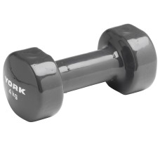 Гантелі для фітнесу York Fitness 2х4 кг сірі