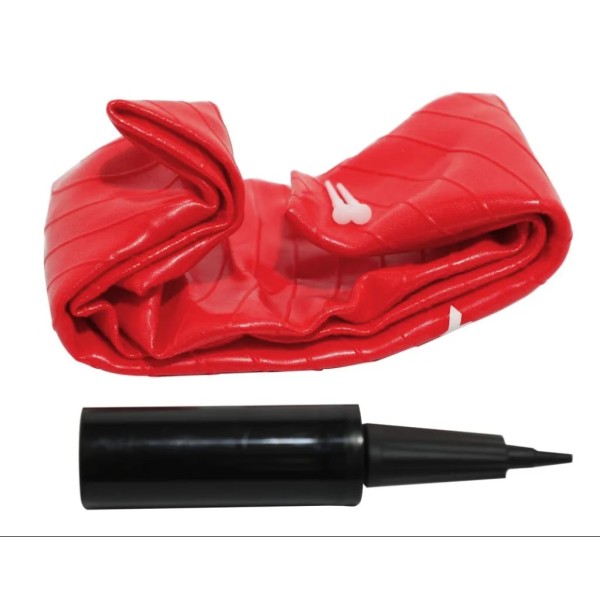 Фітбол York Fitness 55см червоний + насос