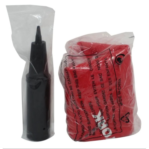 Фітбол York Fitness 55см червоний + насос