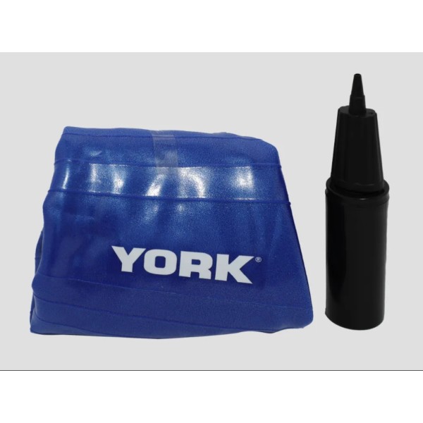 Фітбол York Fitness 65см синій + насос