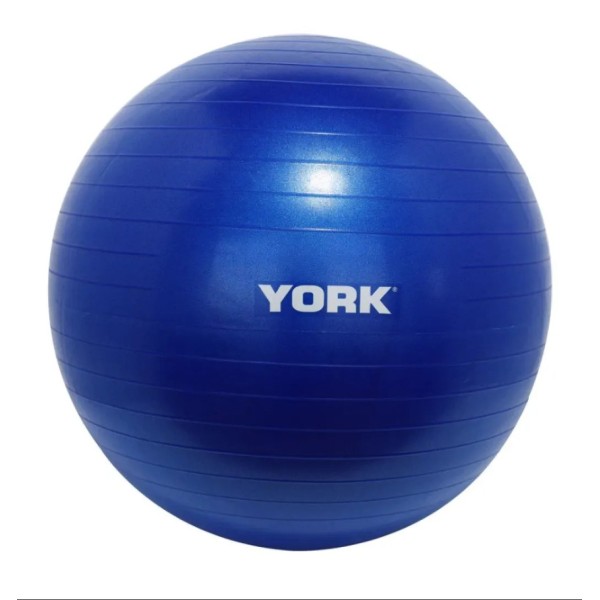 Фітбол York Fitness 65см синій + насос