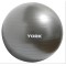 Фітбол York Fitness 75см сірий + насос