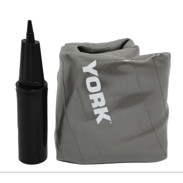 Фітбол York Fitness 75см сірий + насос