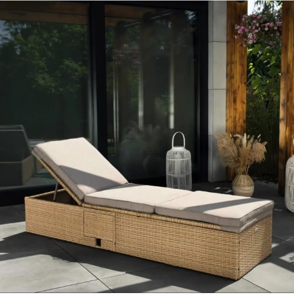 Садовий шезлонг Di Volio Asco бежевий