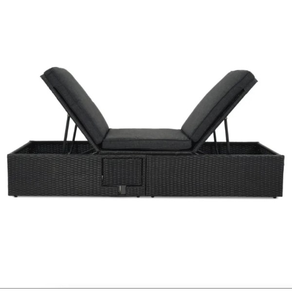 Садовий шезлонг Di Volio Asco чорний