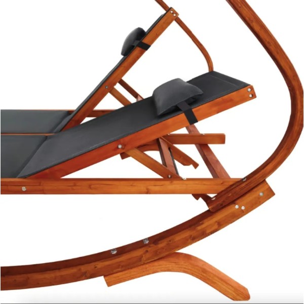 Садовий шезлонг Di Volio Pionza двомісний сірий