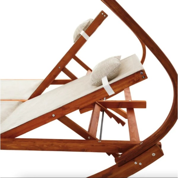 Садовий шезлонг Di Volio Pionza двомісний бежевий