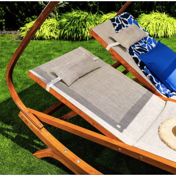 Садовий шезлонг Di Volio Pionza двомісний бежевий