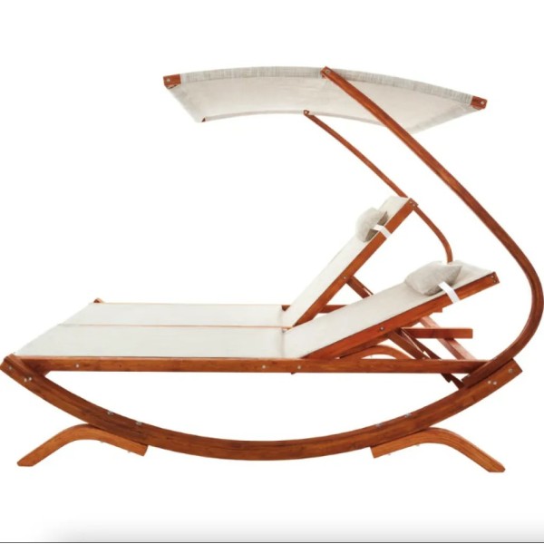 Садовий шезлонг Di Volio Pionza двомісний бежевий