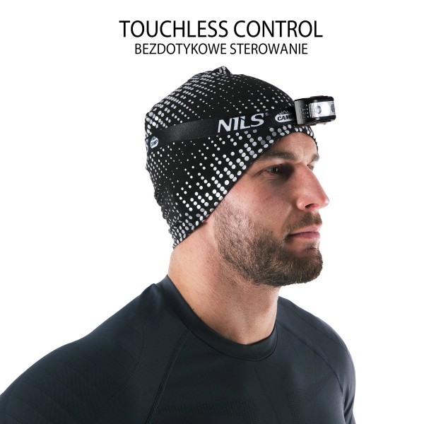 Ліхтар налобний з керуванням жестами Nils Camp NC0006 180Lm