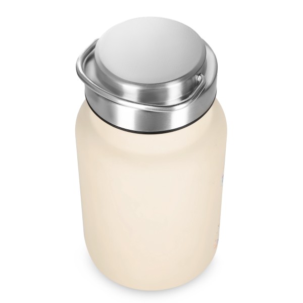 Термопляшка Nils NC3806, 520 мл, нержавіюча сталь, бежева