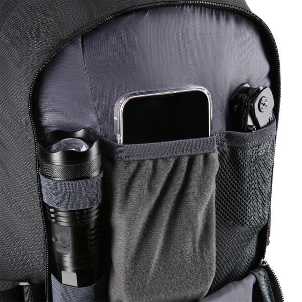 Рюкзак туристичний Nils Camp NC1942 Ghoster 20 л, чорний