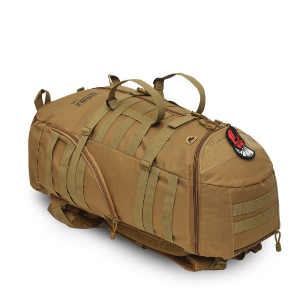 Тактичний рюкзак Nils Camp NC3903 Maverick 65 л, коричневий