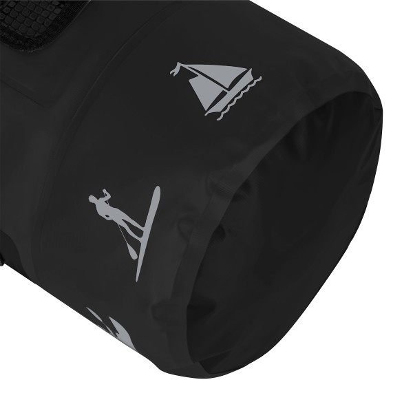 Рюкзак водонепроникний Nils Camp NC17108 25 л, чорний