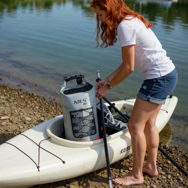 Рюкзак водонепроникний Nils Camp NC17108 25 л, помаранчевий