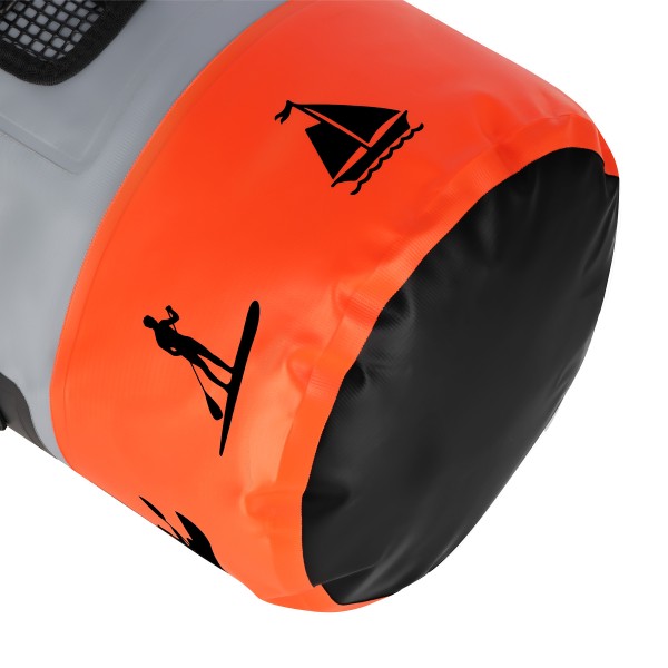 Рюкзак водонепроникний Nils Camp NC17108 25 л, помаранчевий