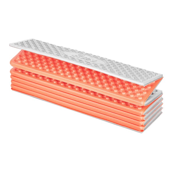 Килимок кемпінговий Nils Camp NC17103, алюмінієва поверхня, 195см, помаранчевий