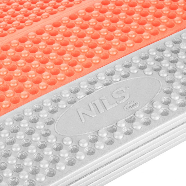 Килимок кемпінговий Nils Camp NC17103, алюмінієва поверхня, 195см, помаранчевий