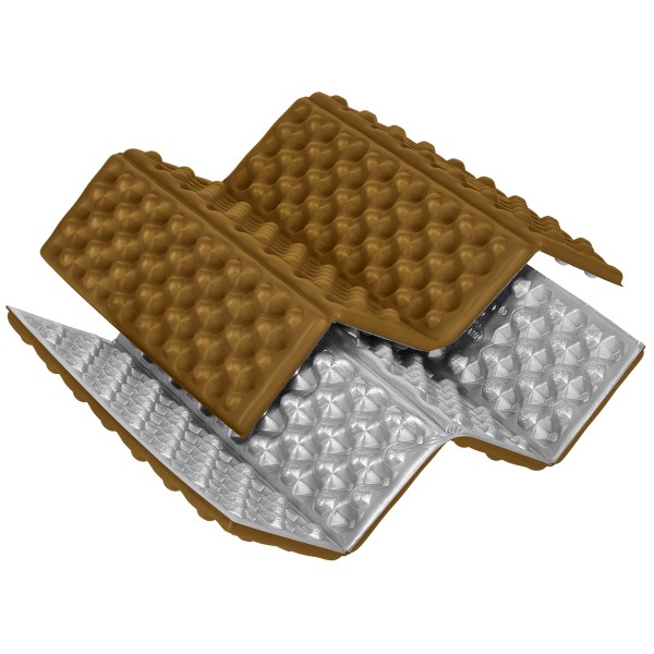 Килимок кемпінговий для сидіння Nils Camp NC17105, алюміній, 40 см, коричневий