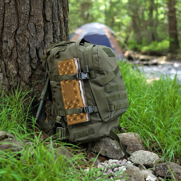 Килимок кемпінговий для сидіння Nils Camp NC17105, алюміній, 40 см, коричневий