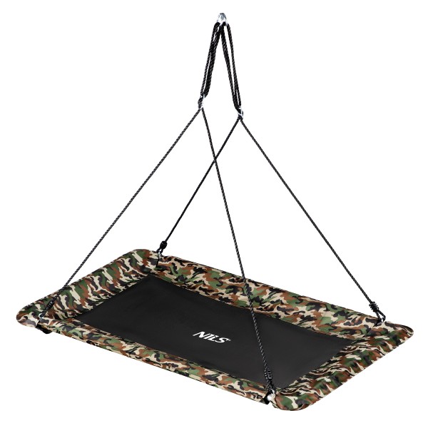 Гойдалка гніздо лелеки Nils Camp NB5043, 150х80 см, камуфляж