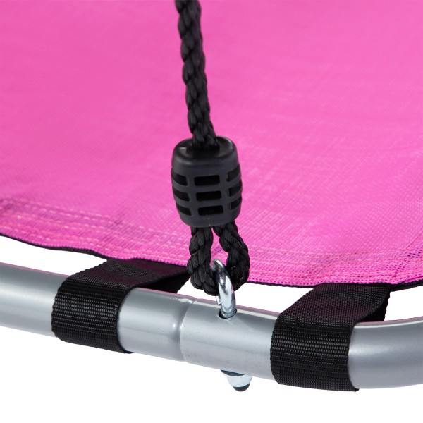 Гойдалка гніздо лелеки Nils Camp NB5045, 102х76см, рожева