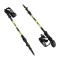 Трекінгові палиці Nils TK8608, телескопічні, алюміній, чорно-жовті
