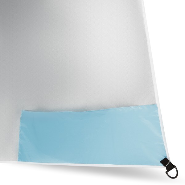 Пляжна парасолька Nils Camp NC17114, 2-в-1, блакитна