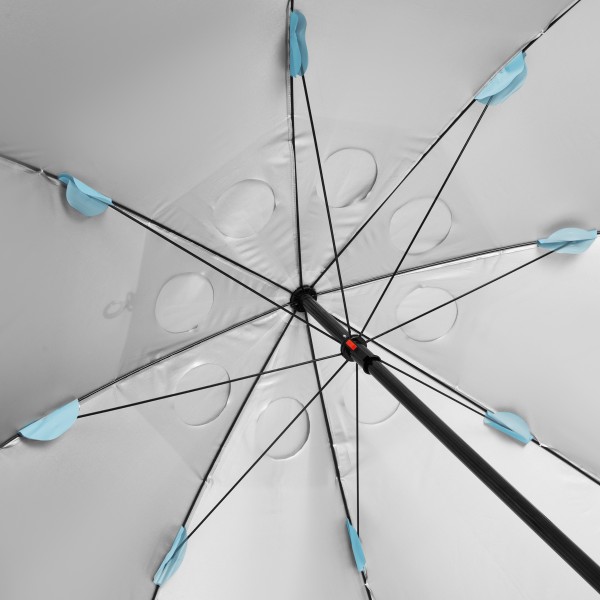 Пляжна парасолька Nils Camp NC17114, 2-в-1, блакитна