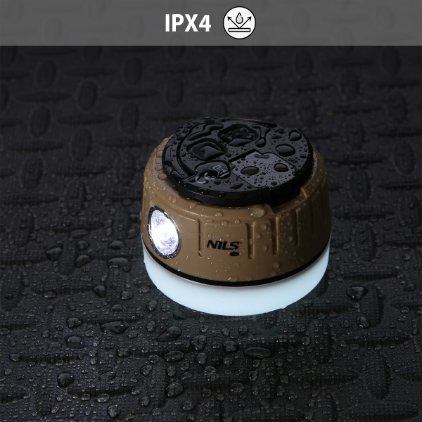 Кемпінговий ліхтар Nils Camp NC0005 з USB-C та ручкою