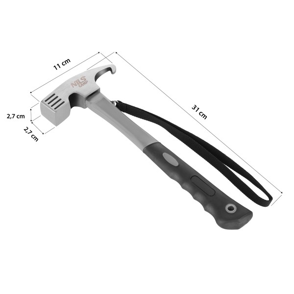 Туристичний молоток Nils Camp NC17109 з ремінцем