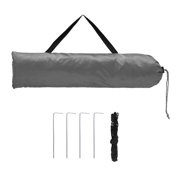 Кемпінгова роздягальня Nils Camp NC3025, XL, сіра