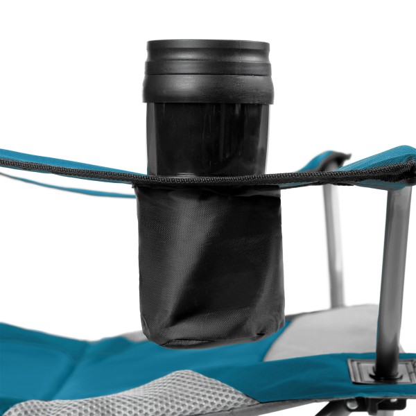 Кемпінгове крісло Nils Camp NC3080, складане, бірюзове