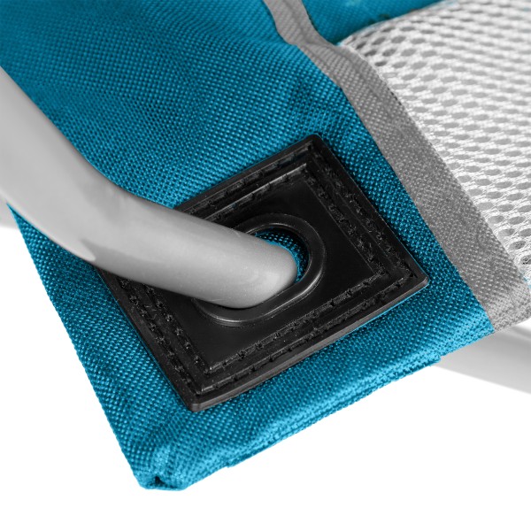 Кемпінгове крісло Nils Camp NC3080, складане, бірюзове