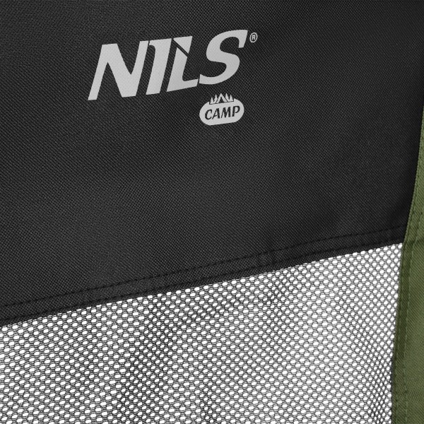 Кемпінгове крісло Nils Camp NC3701, складане, зелене