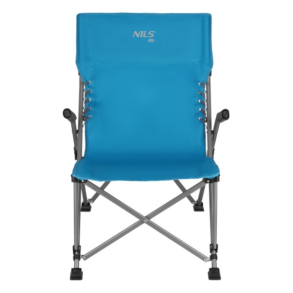 Кемпінгове крісло Nils Camp NC3704, складане, синє