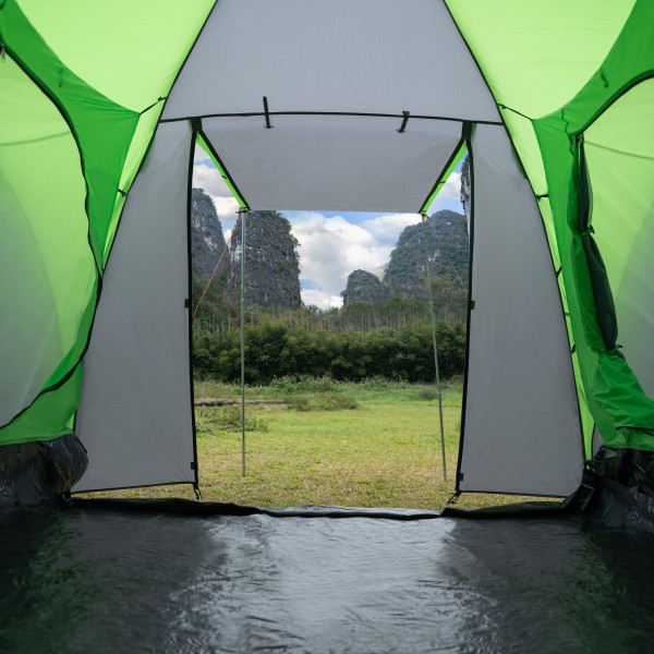 Кемпінговий намет на 4 особи Nils Camp NC6431 Highland IV, зелений