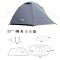 Кемпінговий намет на 3 особи Nils Camp NC6004 Explorer, сірий