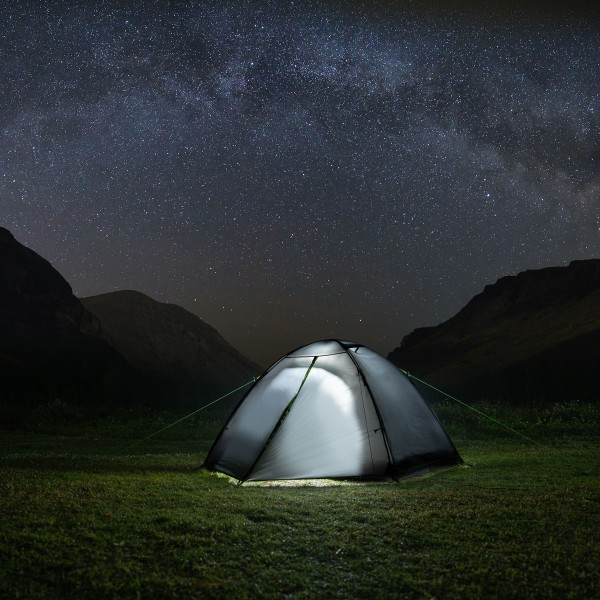 Кемпінговий намет на 3 особи Nils Camp NC6004 Explorer, сірий