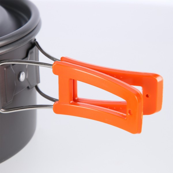 Набір посуду Nils Camp NC1782, чайник, каструля, сковорода